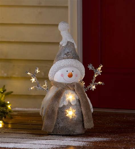 outdoor snowman christmas decorations|outdoor snowman clearance.